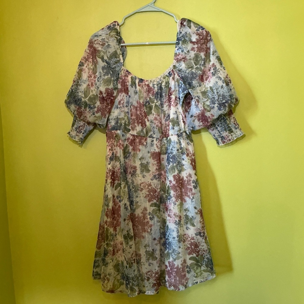 CatoCottagecore Victorian Inspired floral dress